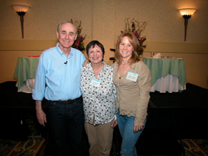 Lynda with Gary Craig, the founder of EFT, Emotional Freedom Technique